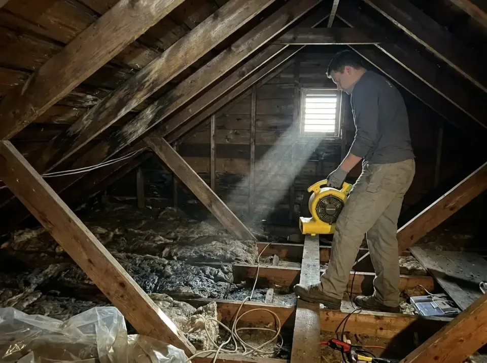 attic-water-damage-drying-proc-007 — frequently asked questions, Emergency Water Extraction & 24/7 Flood Response in Winamac…